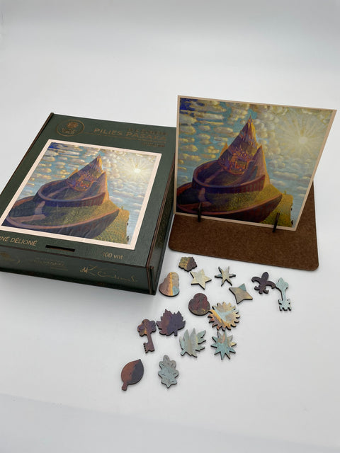 MK Ciurlionis Tale of the Castle 700pc XL Wooden Jigsaw Puzzle