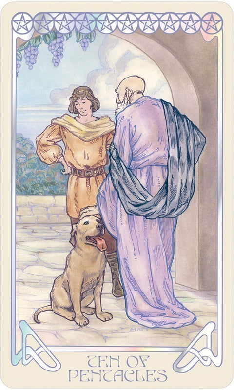 Ethereal Visions Tarot Luna Edition Deck by Matt Hughes w/ Guidebook