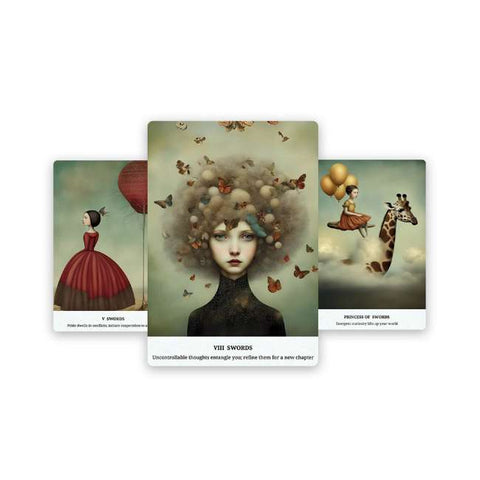 First Aid for Broken Hearts Tarot Deck 78 Cards + Guidebook by Sacred Scribe