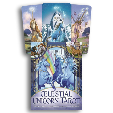 Celestial Unicorn Tarot & Oracle Deck 78 Cards with Guidebook Llewellyn