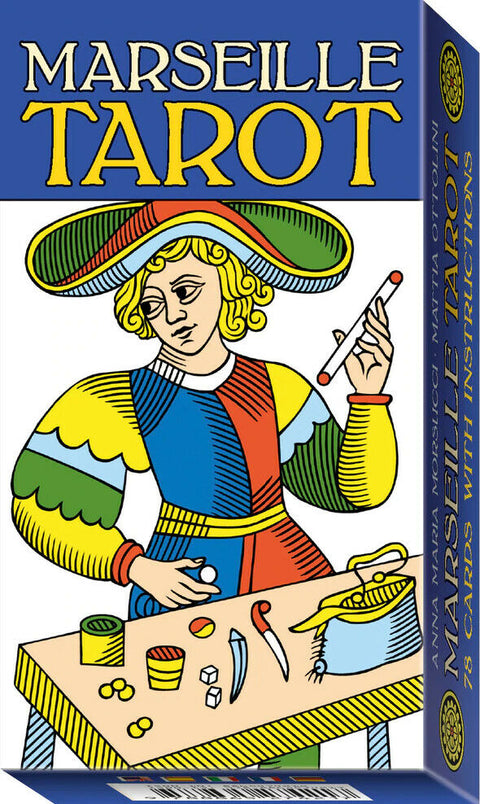 Marseille Tarot Cards Deck Lo Scarabeo Anna Maria Morsucci Mattia Ottolini NEW