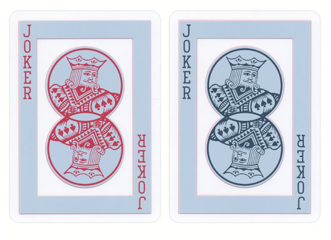Bicycle Waterproof Clear Playing Cards Deck Red