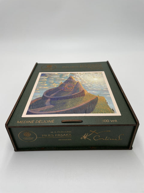 M.K. Ciurlionis Tale of the Castle 150pc Wooden Jigsaw Puzzle M
