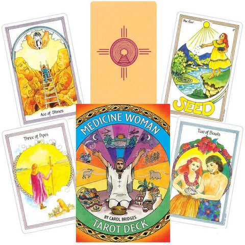 Medicine Woman Tarot Card Deck 78 Cards by US Games New Sealed