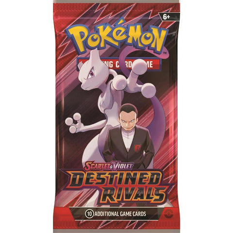 Pokémon TCG Scarlet & Violet Destined Rivals English Booster Pack 10 Cards