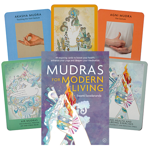 Mudras For Modern Living Cards Deck Watkins Publishing By Swami Saradananda NEW