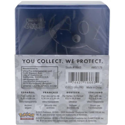 Pikachu Toploader and Penny Sleeves Combo Pack 25 pack Ultra Pro