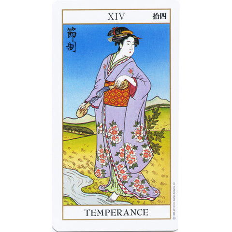 Ukiyoe Tarot Deck 78 Cards Japanese Art by Koji Furuta US Games Systems