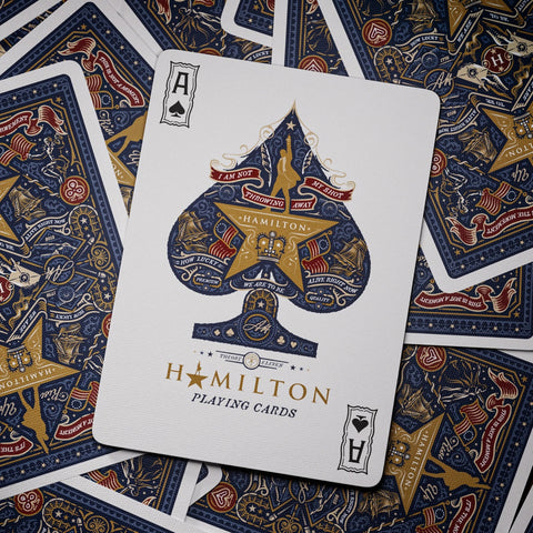 Hamilton Musical Broadway Playing Cards by Theory11 Poker Size Deck