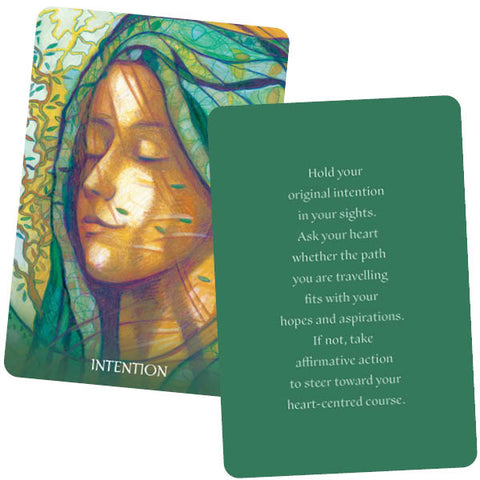 Spirit Oracle 3rd Ed Deck Toni Carmine Salerno Gold Edge Blue Angel
