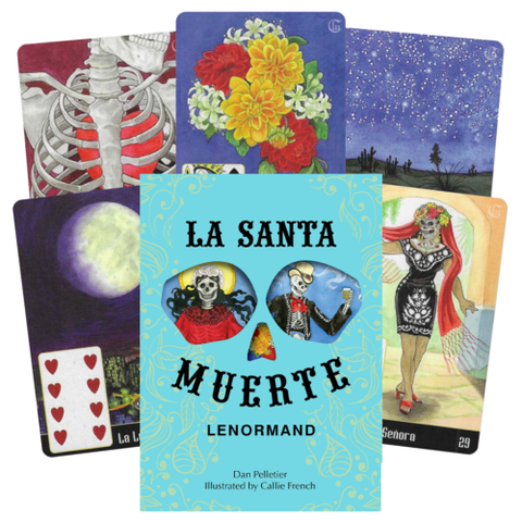 La Santa Muerte Lenormand Divination Card Deck & Guidebook Schiffer