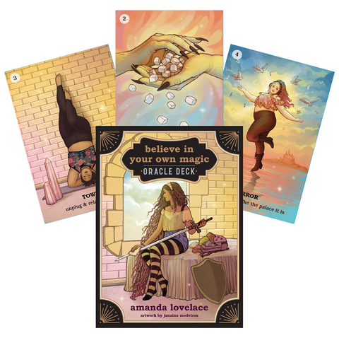 Believe in Your Own Magic Oracle Deck by Amanda Lovelace 45 Cards Set