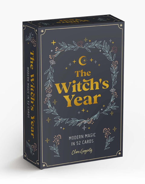The Witch's Year Modern Magic Card Deck by David & Charles 52 Cards