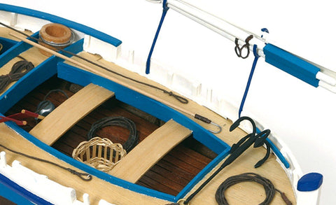 OCCRE Calella Mediterranean Fishing Boat 1:15 Wooden Model Kit Beginner