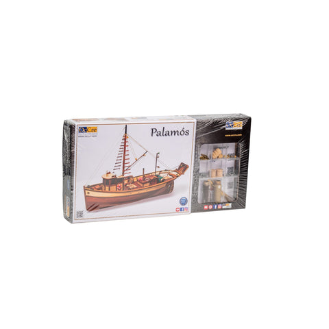 OcCre Palamos Spanish Fishing Boat 1:45 Wooden Model Ship Kit Beginner